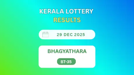 Kerala lottery result BHAGYATHARA BT-35 resuls today